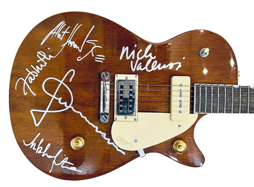 The Strokes Fully Band Signed Gretsch Guitar On the Body (5 Sigs) (JSA Authentication)