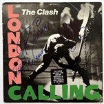 The Clash In-Person Group Signed “London Calling” Album Record (3 Sigs) (JSA Authentication)
