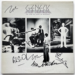 Genesis In-Person Group Signed “The Lamb Lies Down on Broadway” Album Record (5 Sigs, + An Extra Banks) (JSA Authentication)