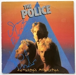 The Police In-Person Group Signed “Zenyatta Mondatta” Album Record (3 Sigs) (JSA Authentication)