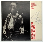 Tom Petty Signed “Here Comes My Girl” 12” Single Record w/ Portrait Sketch (Roger Epperson/REAL LOA)  