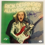 Rick Derringer In-Person Signed “All American Boy” Album Record (John Brennan Collection) (Beckett/BAS Authentication)