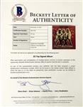 ZZ Top In-Person Group Signed “The Lone Wolf Horns” Album Record (3 Sigs) (John Brennan Collection) (Beckett/BAS Authentication)