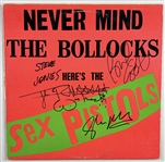 Sex Pistols Fully Group Signed “Never Mind the Bollocks” Album Record (4 Sigs) (Third Party Guaranteed)