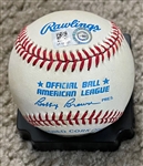 Mickey Mantle No.7 & Mike Trout No. 27 DUAL Signed A.L. Baseball! (UDA & MLB)