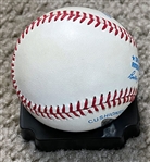 Mickey Mantle No.7 & Mike Trout No. 27 DUAL Signed A.L. Baseball! (UDA & MLB)