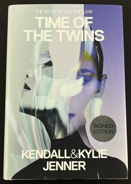 Kendall & Kylie Jenner Lot of Ten (10) 'Time of the Twins' Hardcover Books (JSA Sticker)