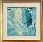 Bob Dylan Signed & Framed 1973 Dylan Album Cover (Epperson/REAL LOA)