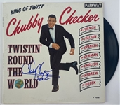 Chubby Checker In-Person Signed King of Trust Album Cover w/ Vinyl (Third Party Guaranteed)