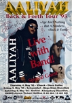 Aaliyah Dual-Signed 23.5 x 33 Poster (ACOA LOA)