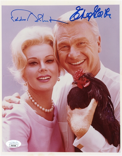 Green Acres: Eva Garbor & Eddie Albert Signed 8" x 10" Photo (JSA)