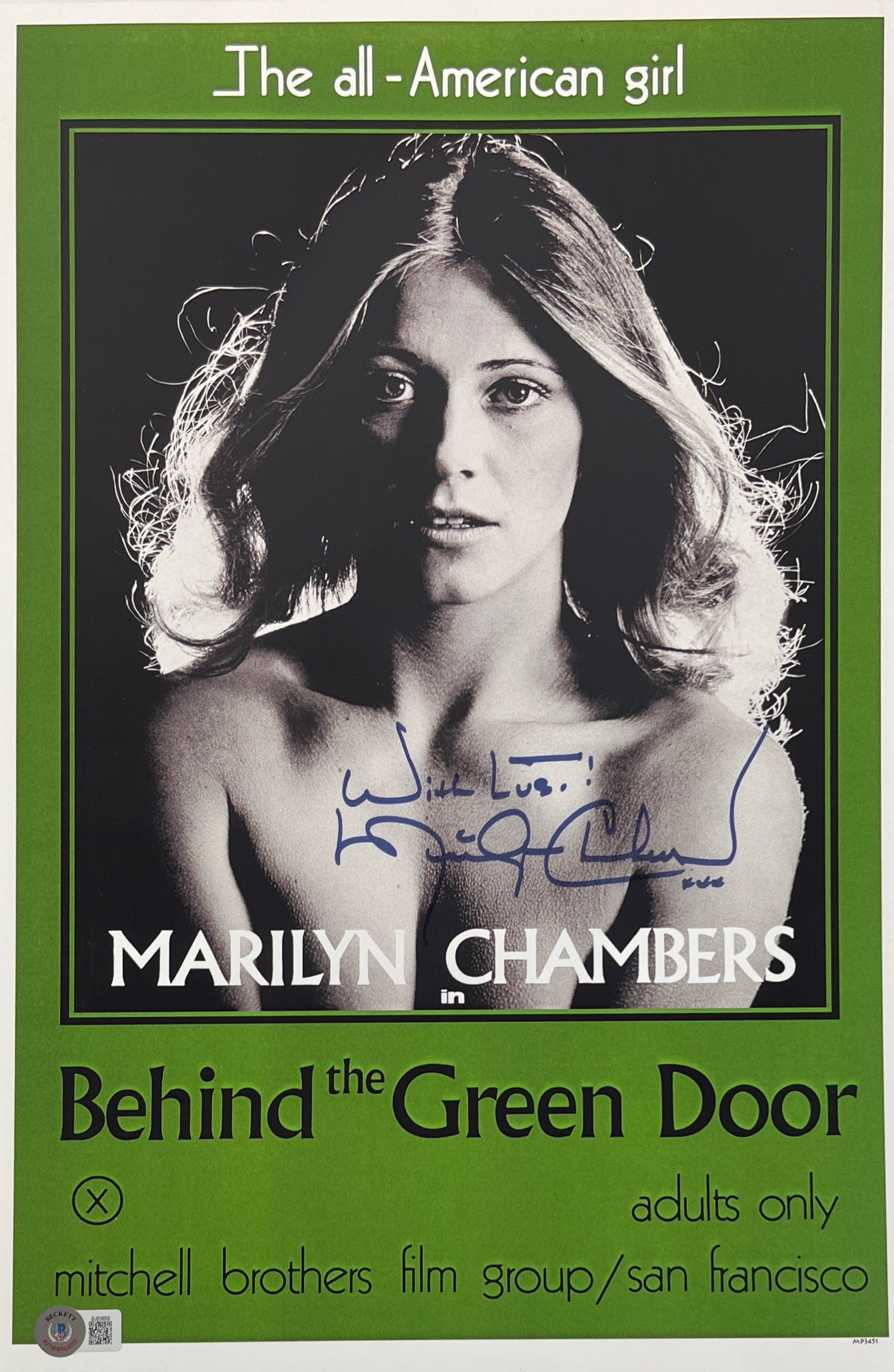 Lot Detail - Marilyn Chambers Signed 11