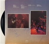 Rush: Group Signed "All the Worlds a Stage" Album Cover w/ Vinyl (Epperson/REAL)