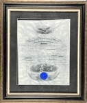 Theodore Roosevelt Signed 15.75" x 19.75” Naval Appointment Document (PSA Authentication)