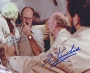 Star Wars “Yoda” Kershner & Freeborn Dual-Signed 10” x 8” Photo From “The Empire Strikes Back” (2 Sigs) (Third Party Guaranteed)