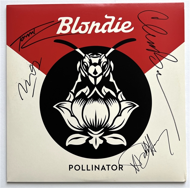 Blondie In-Person Group Signed “Pollinator” Album Record (4 Sigs) (JSA Authentication)