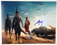 Star Wars “The Force Awakens” J.J. Abrams & John Boyega Dual-Signed 14” x 11” Signed Photo (Third Party Guaranteed)