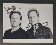 America: Dewey Bunnell & Gerry Beckley In-Person Signed 10” x 8” Photo (Third Party Guaranteed)