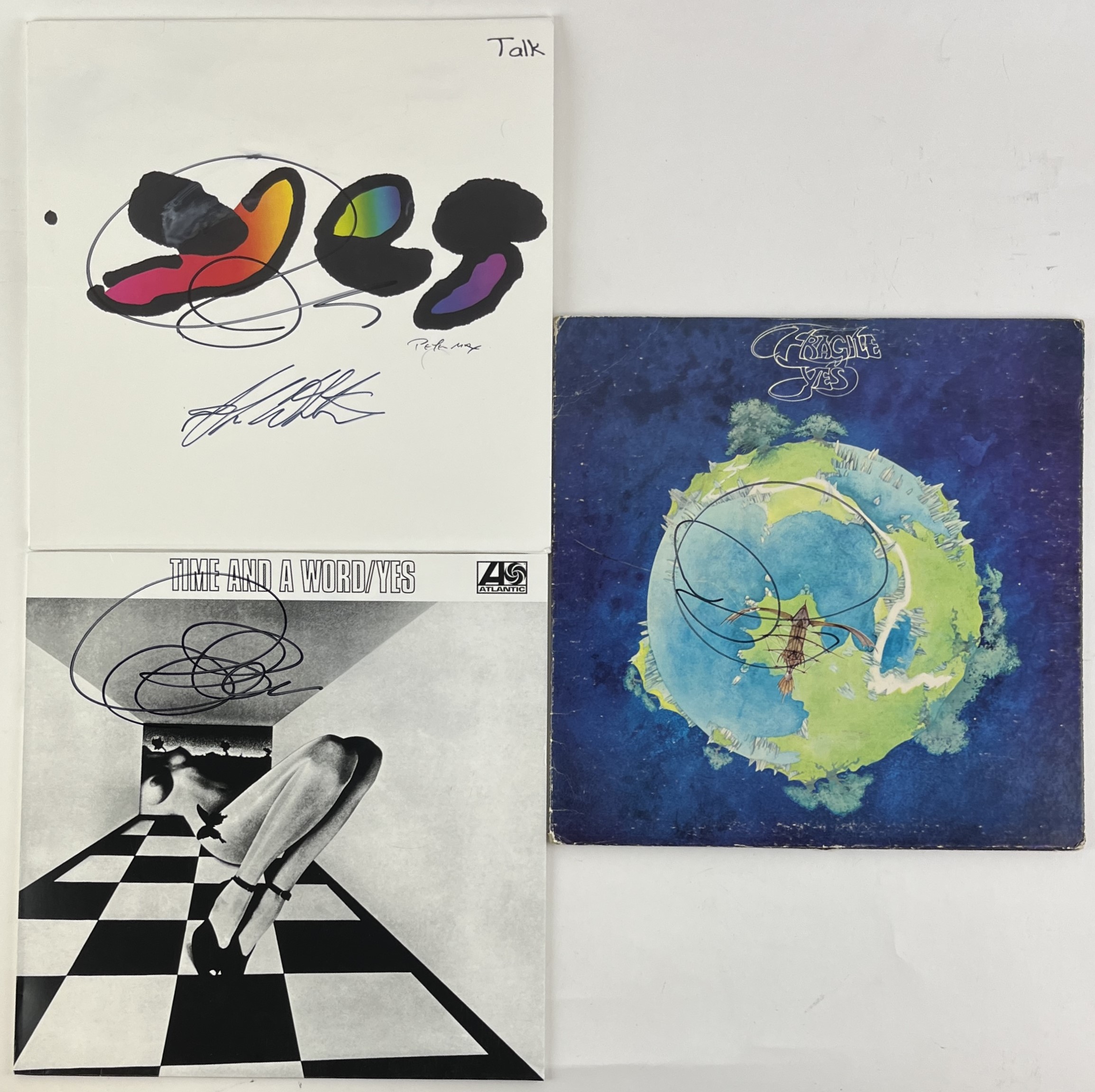 Lot Detail - Yes: Lot of Three (3) Albums w/ Jon Anderson & Alan White ...