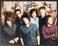 Wilco Group Signed 10” x 8” Photo (6 Sigs) (Third Party Guaranteed)