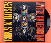 Guns & Roses: Group In-Person Signed "Appetite for Destruction" Album (Beckett/BAS)