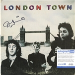 Paul McCartney's Wings Group Signed Album Collection of Five w/ Lane, Holly, & Juber (ACOA)