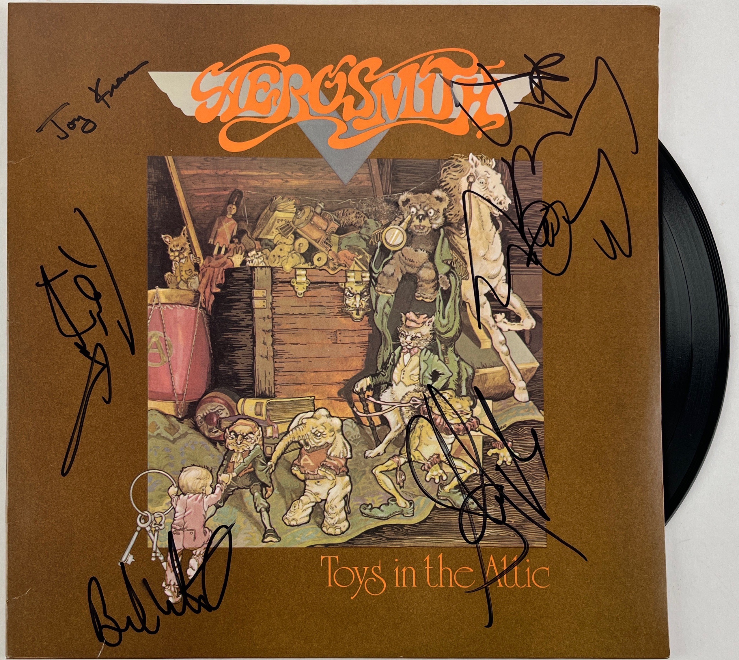 Lot Detail - Aerosmith: Group Signed 