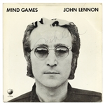 Beatles: John Lennon Signed “Mind Games” 45 RPM Record (Roger Epperson/REAL LOA) 