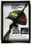 Full Metal Jacket: Vincent D’Onofrio Signed Replica M-1 Rifle w/ Movie Inscription (4/4) (JSA Authentication) 