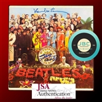 Beatles: McCartney & Martin Dual-Signed “Sgt Peppers” Album Record (John Brennan Collection) (JSA Authentication)
