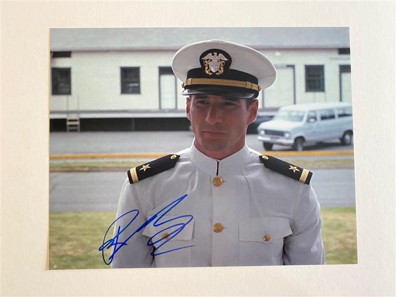 Richard Gere “Officer and a Gentleman” In-Person Signed 14” x 11” Photo (JSA Authentication)