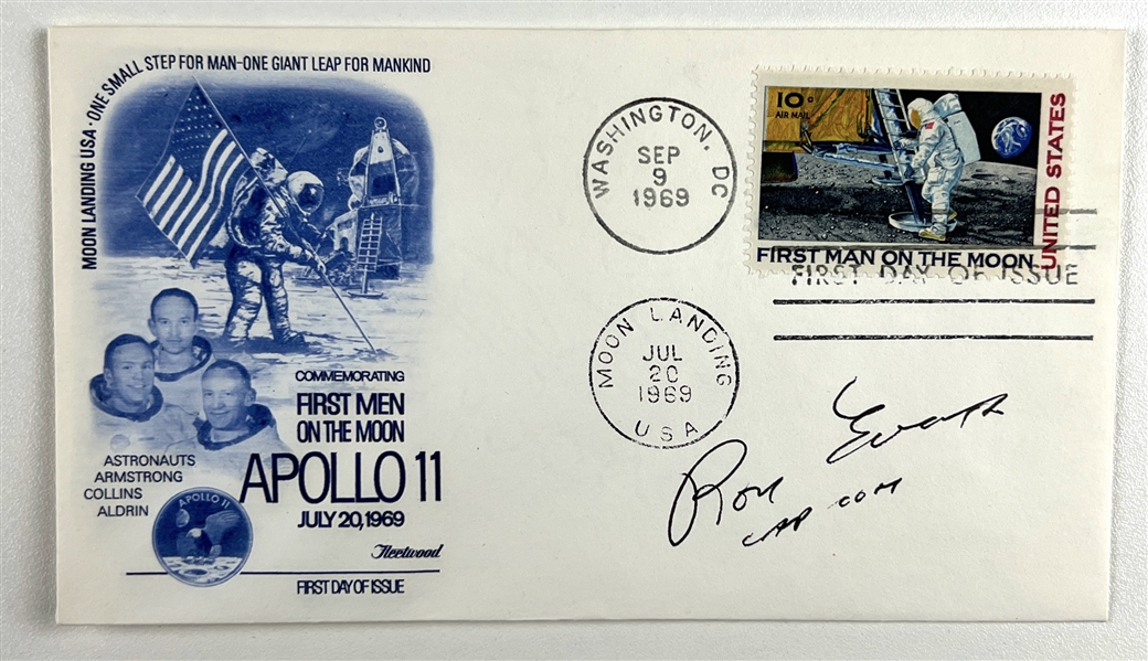 Apollo 17: Ron Evans Signed Cover (Third Party Guaranteed)