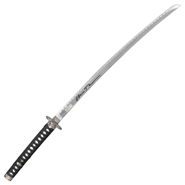 Uma Thurman Signed Kill Bill Katana Sword w/ Sheath (Celebrity Authentics)