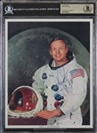 Apollo 11: Neil Armstrong Signed Original 8" x 10" NASA Photograph - RARE Uninscribed Version! (Beckett/BAS Encapsulated)