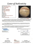 Honus Wagner Superb Single-Signed ONL Baseball (JSA LOA)