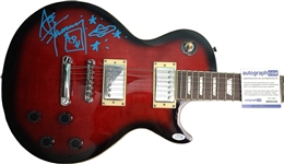 KISS Ace Frehley Autographed 12-String Guitar w Sketch Exact Video Proof (ACOA)  