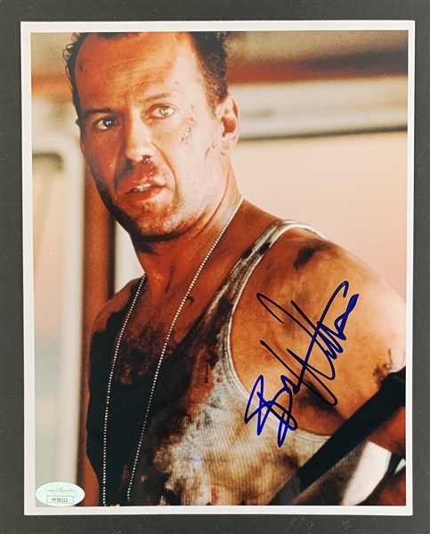 Bruce Willis Signed 8" x 10" Die Hard Photo (JSA LOA)