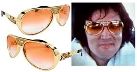 Elvis Presleys Personally Owned and Worn TCB Sunglasses (Artie Dadyan Provenance) 