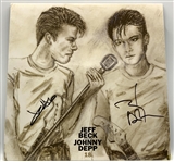 Jeff Beck and Johnny Depp Signed “18” Record Album (Third Party Guaranteed)