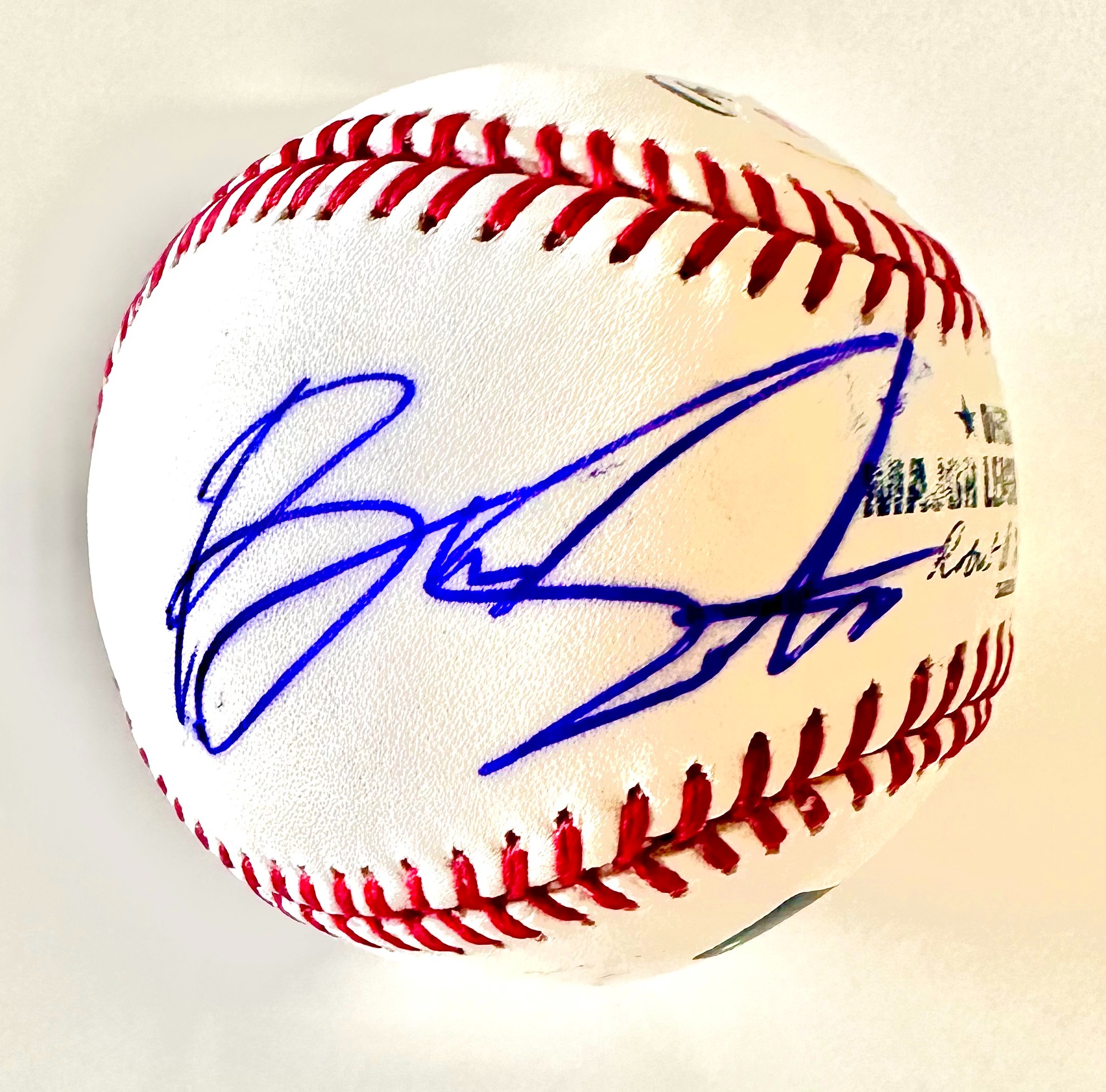 Lot Detail Bruce Springsteen Signed Official Major League Baseball