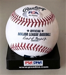 Pee Wee Herman RARE Signed Baseball with Dual Signatures! (PSA/DNA )