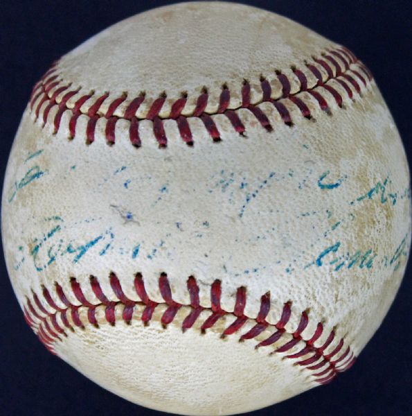 Roberto Clemente Unique Vintage Single Signed & Inscribed "Como Siempre" ONL (Feeney) Baseball (JSA)