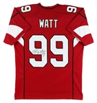 J.J. Watt Signed Arizona Cardinals Style Jersey (JSA COA)