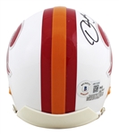 Derrick Brooks Signed Tampa Bay Buccaneers Throwback Style Mini Helmet (Beckett/BAS Witnessed)