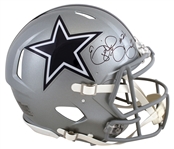 Ezekiel Elliott Signed Cowboys Full Size Speed PROLINE Helmet (Beckett/BAS Witnessed)