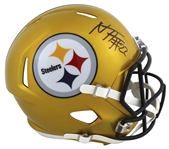 Najee Harris Signed Flash Full Size Speed PROLINE Game Model Steelers Helmet (Fanatics)