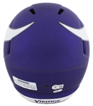 Dalvin Cook Signed Vikings Full Size Speed Replica Helmet (Beckett/BAS Witnessed)