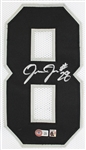 Josh Jacobs Signed Raiders Away Style Jersey (Beckett/BAS Witnessed)