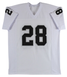 Josh Jacobs Signed Raiders Away Style Jersey (Beckett/BAS Witnessed)