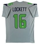 Tyler Lockett Signed Seattle Seahawks Style Jersey (JSA Witnessed)